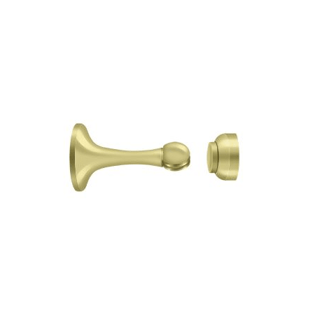 A large image of the Deltana MDH30 Polished Brass
