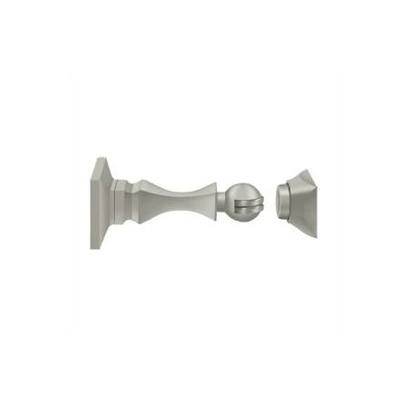 A large image of the Deltana MDH35 Satin Nickel