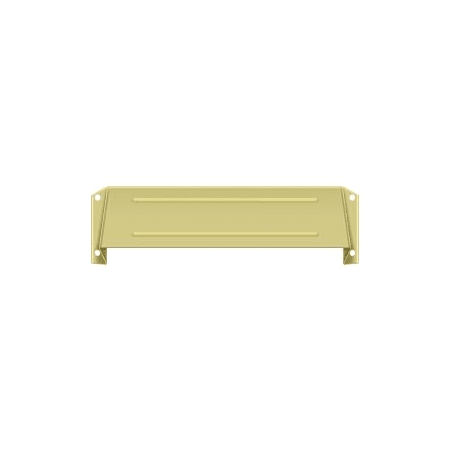 A large image of the Deltana MSH158 Polished Brass