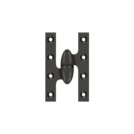 A large image of the Deltana OK5032B-L-30PACK Oil Rubbed Bronze