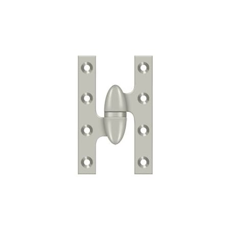 A large image of the Deltana OK5032B-L-30PACK Satin Nickel