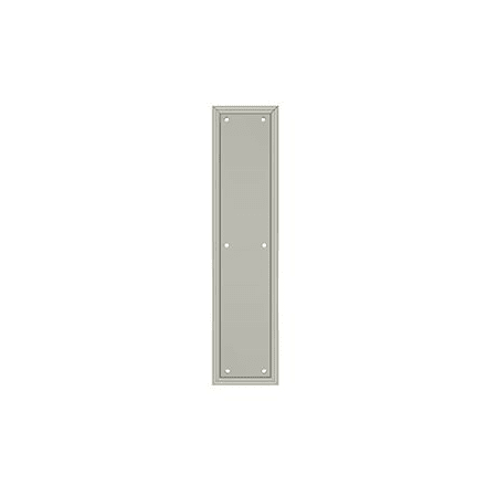 A large image of the Deltana PP2280 Satin Nickel