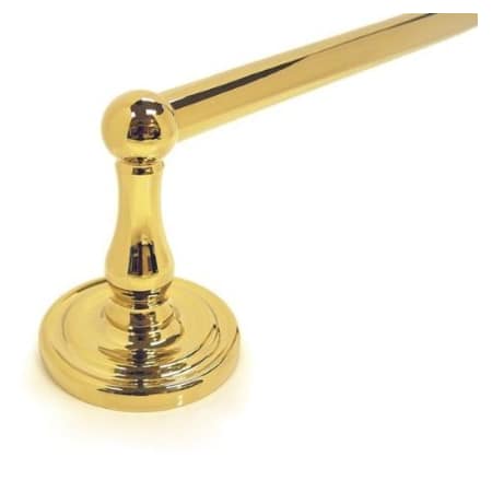 A large image of the Deltana R2002 Lifetime Polished Brass