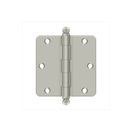 A large image of the Deltana S35R4-BT Satin Nickel