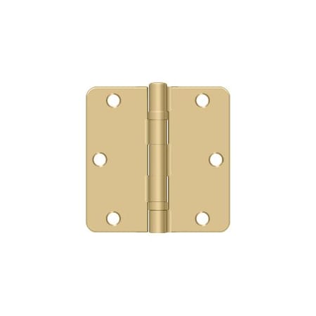 A large image of the Deltana S35R4BB Brushed Brass