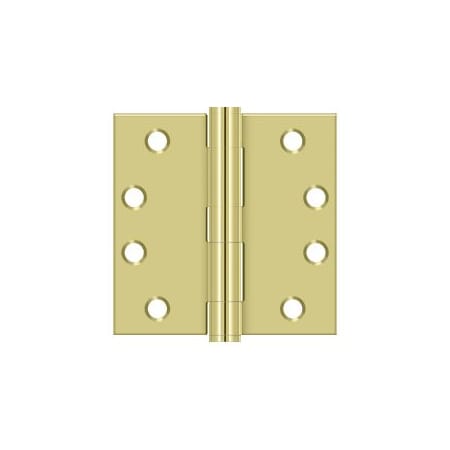 A large image of the Deltana S44HD Polished Brass