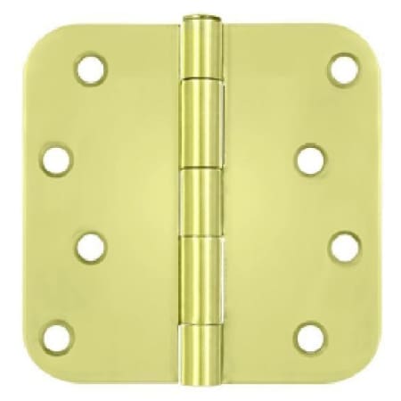 A large image of the Deltana S44R5BK Polished Brass