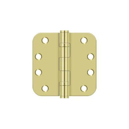 A large image of the Deltana S44R5HDB Polished Brass