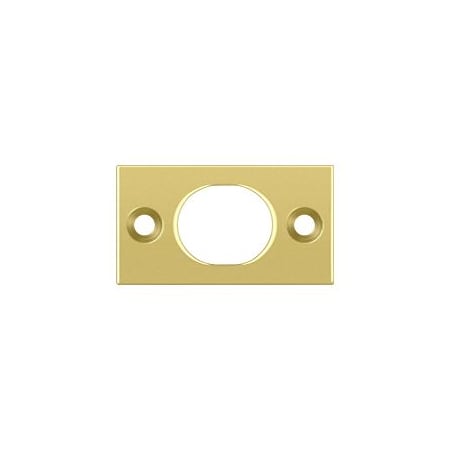 A large image of the Deltana SP6FB Polished Brass
