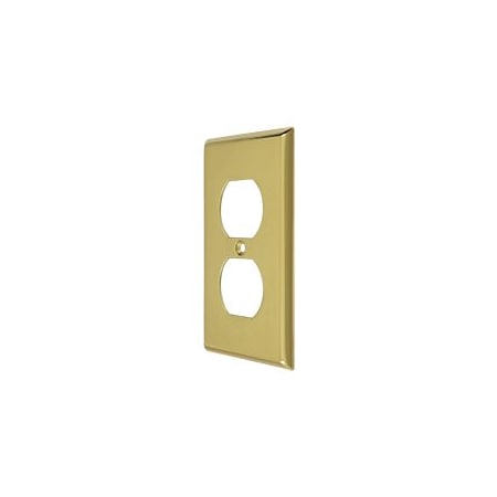 A large image of the Deltana SWP4752 Polished Brass