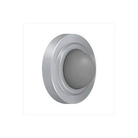 A large image of the Deltana WBC238 Satin Nickel