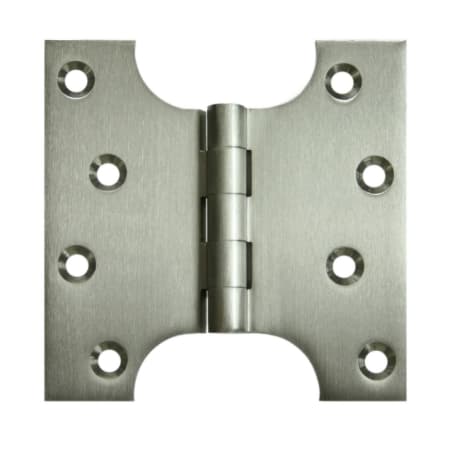 A large image of the Deltana DSPA4040 Satin Nickel