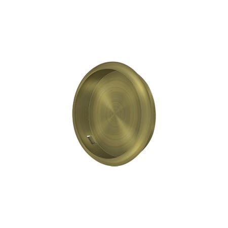 A large image of the Deltana FP221R Antique Brass