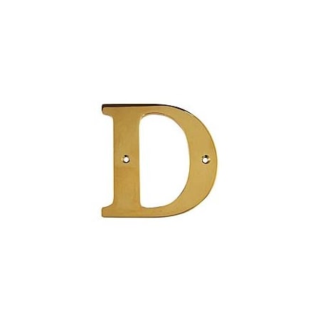 A large image of the Deltana RL4D Lifetime Polished Brass