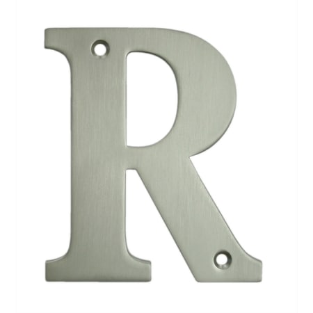 A large image of the Deltana RL4R Satin Nickel