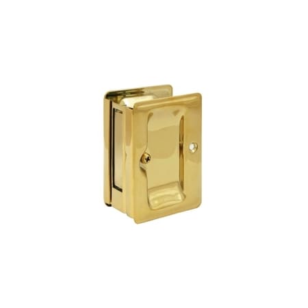 A large image of the Deltana SDPA325 Lifetime Polished Brass