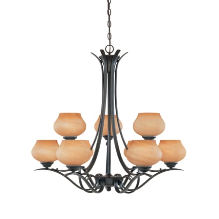 A large image of the Designers Fountain 82089 Burnished Bronze