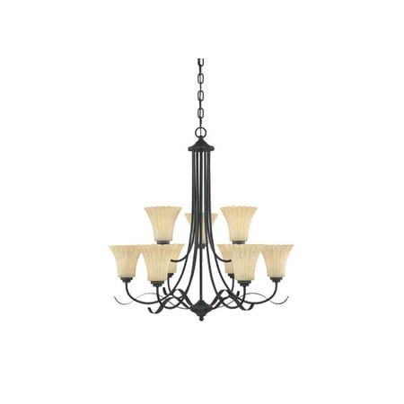 A large image of the Designers Fountain 82589 Burnished Bronze