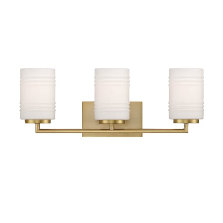 A large image of the Designers Fountain D257M-3B Brushed Gold