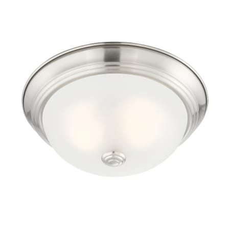 A large image of the Designers Fountain 1257S-W Satin Platinum