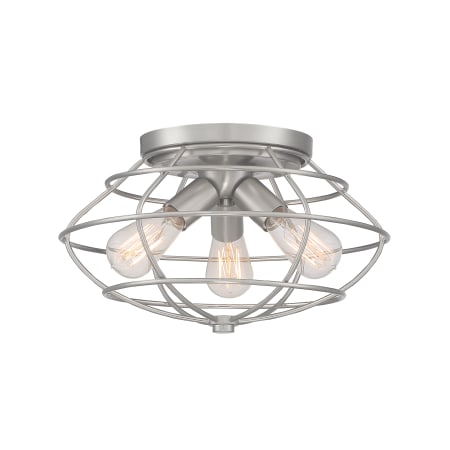 A large image of the Designers Fountain 1260 Brushed Nickel