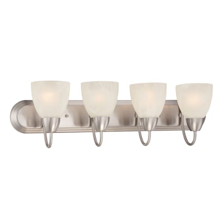A large image of the Designers Fountain 15005-4B Brushed Nickel