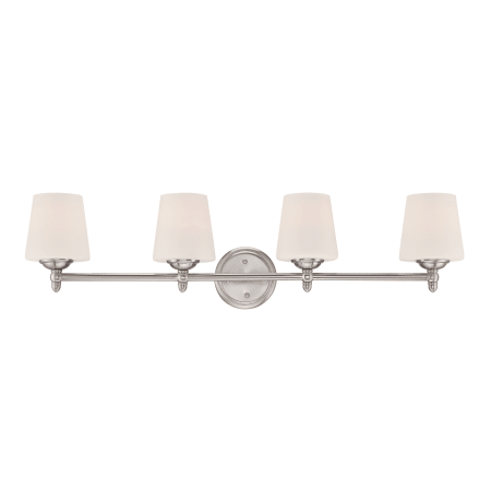 A large image of the Designers Fountain 15006-4B Brushed Nickel