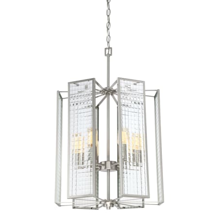 A large image of the Designers Fountain 88856-SP Satin Platinum