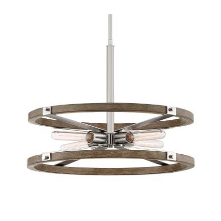 A large image of the Designers Fountain D206M-22P Polished Nickel