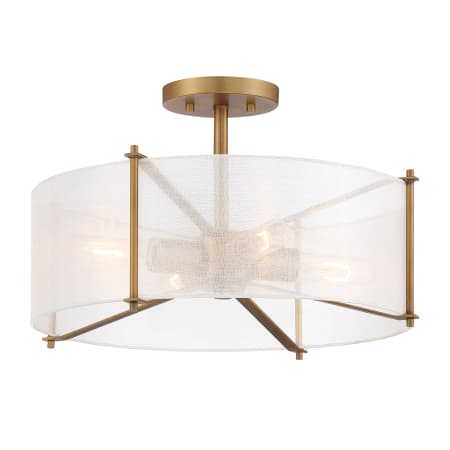 A large image of the Designers Fountain D223M-SF Old Satin Brass