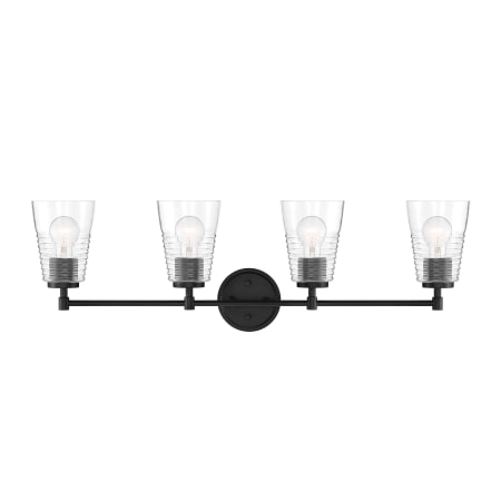 A large image of the Designers Fountain D230M-4B Matte Black