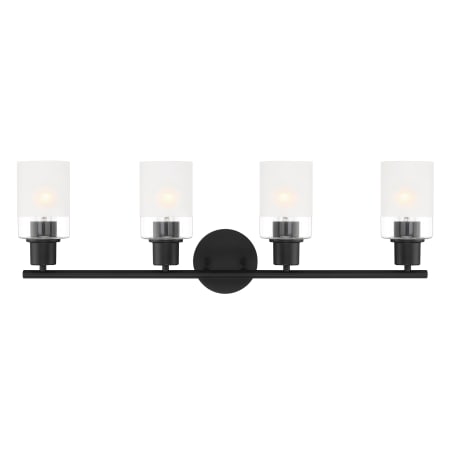A large image of the Designers Fountain D236M-4B Matte Black