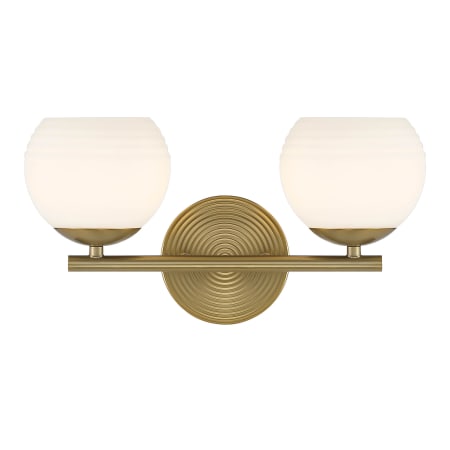 A large image of the Designers Fountain D251H-2B Brushed Gold