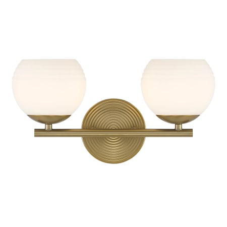 A large image of the Designers Fountain D251H-2B Brushed Gold