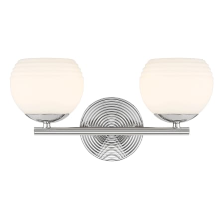 A large image of the Designers Fountain D251H-2B Polished Nickel