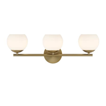 A large image of the Designers Fountain D251H-3B Brushed Gold