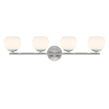 A large image of the Designers Fountain D251H-4B Polished Nickel