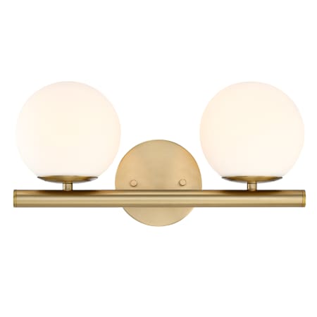 A large image of the Designers Fountain D252C-2B Brushed Gold