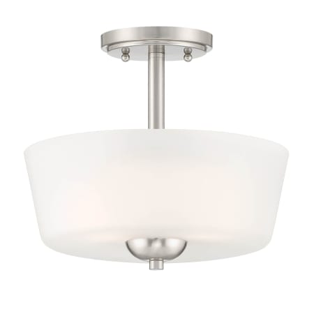 A large image of the Designers Fountain D267M-SF Brushed Nickel