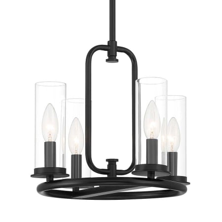 A large image of the Designers Fountain D268C-14P Matte Black