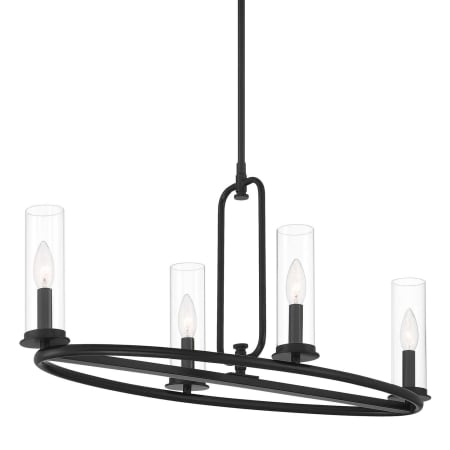 A large image of the Designers Fountain D268C-IS Matte Black