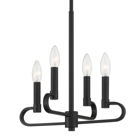 A large image of the Designers Fountain D269C-4CH Matte Black