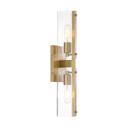 A large image of the Designers Fountain D279M-2WS Brushed Gold