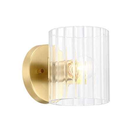 A large image of the Designers Fountain D284C-WS Brushed Gold