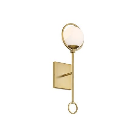 A large image of the Designers Fountain D296C-WS Brushed Gold