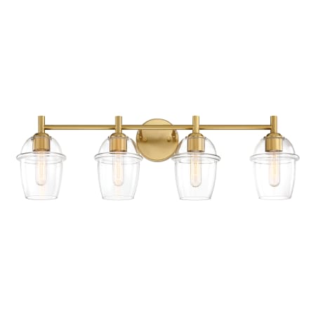 A large image of the Designers Fountain D310M-4B Brushed Gold