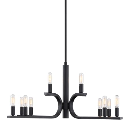 A large image of the Designers Fountain D314C-12CH Matte Black