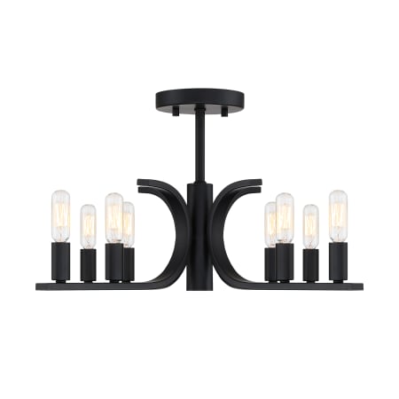 A large image of the Designers Fountain D314C-SF Matte Black