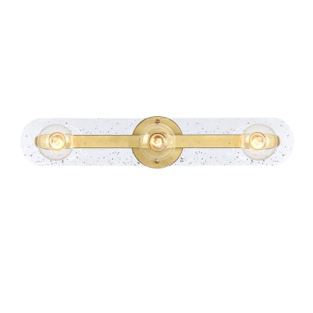 A large image of the Designers Fountain D318M-3B Brushed Gold