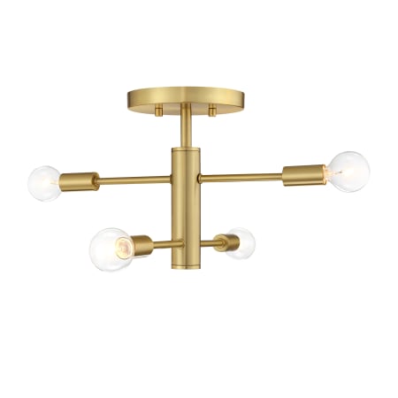 A large image of the Designers Fountain D320C-SF Brushed Gold